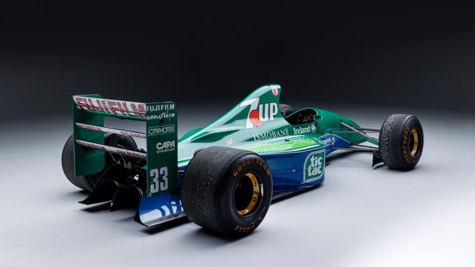 The 1991 Jordan-Ford 191 Formula 1 Racing Single-Seater, chassis No. 191/6.