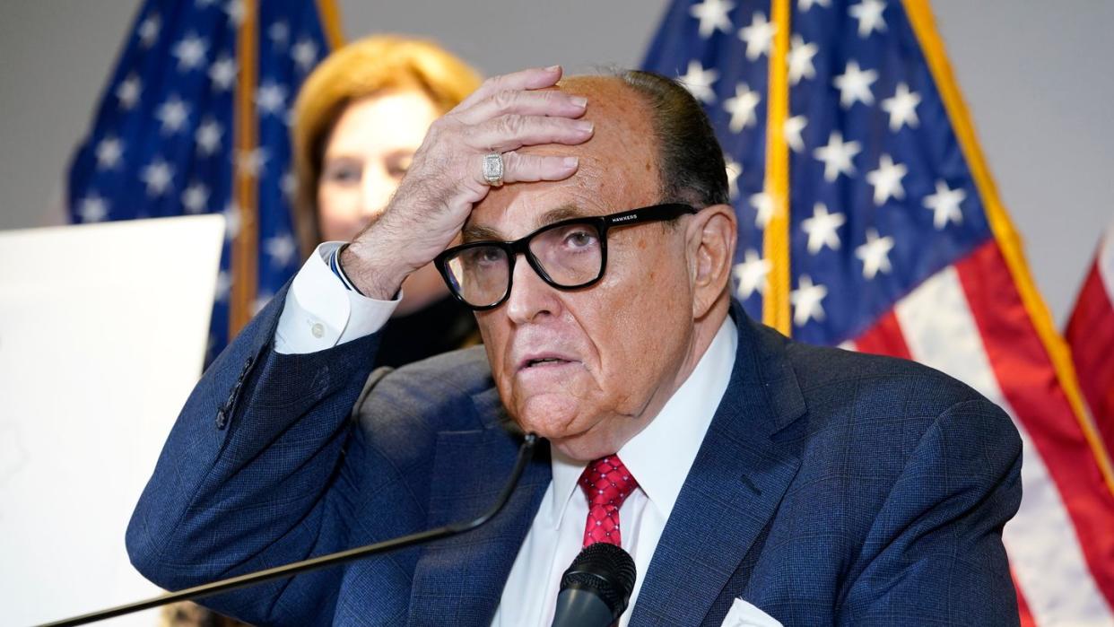 Rudy Giuliani, der ehemalige Bürgermeister von New York und Anwalt des früheren US-Präsidenten Donald Trump.