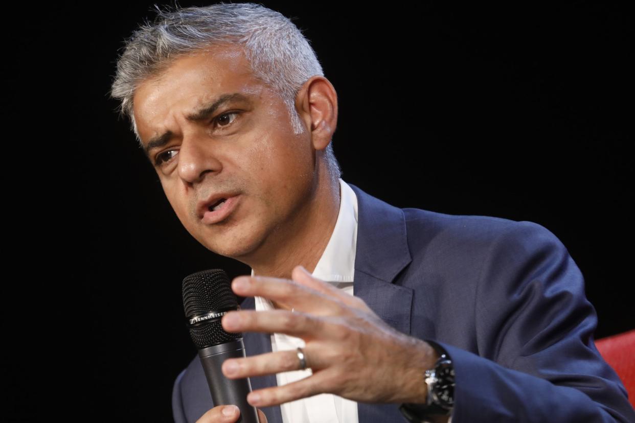 London Mayor Sadiq Khan says Brexit is the “biggest challenge facing London”: Getty Images
