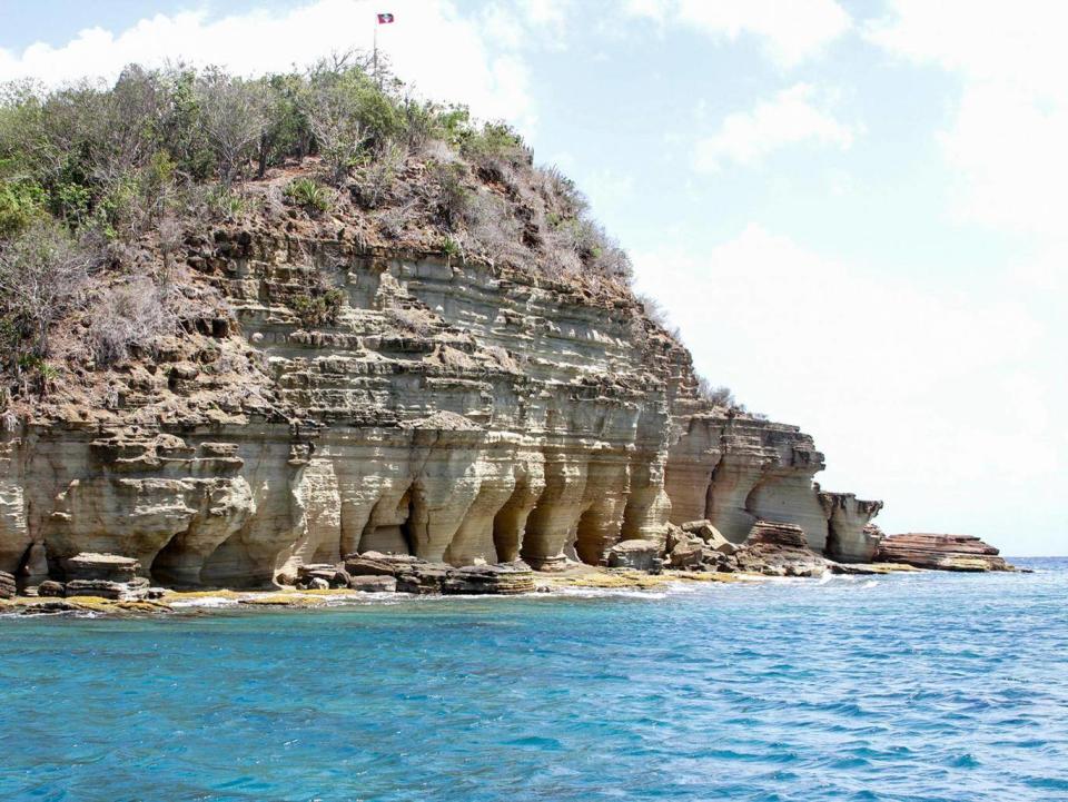 The Pillars of Hercules are a great snorkelling spot (Antigua tourist board)