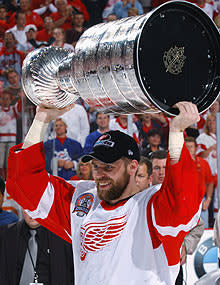 Holmstrom has been an integral part of four Stanley Cup championships in Detroit