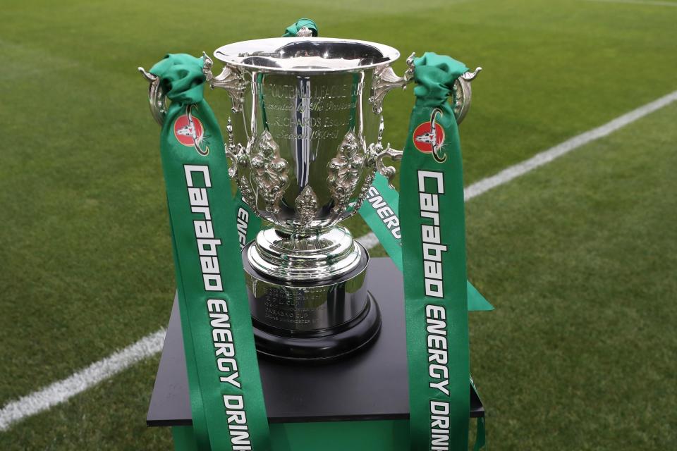 <p>The draw for the semi-finals of the 2020/21 Carabao Cup was completed on Wednesday night</p> (Getty Images)