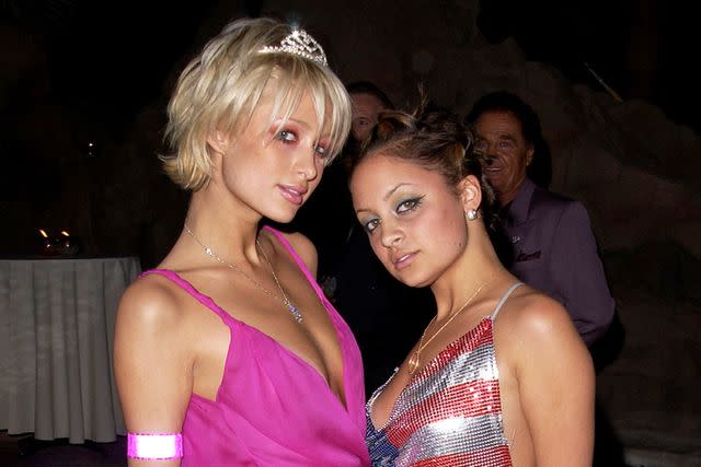 <p>Jeff Vespa/WireImage</p> Paris Hilton (left) and Nicole Richie in 2001