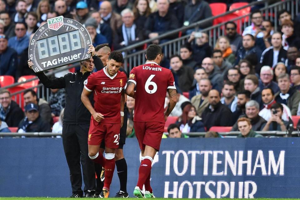 Hooked: Dejan Lovren was sacrificed after 31 minutes last season (AFP/Getty Images)