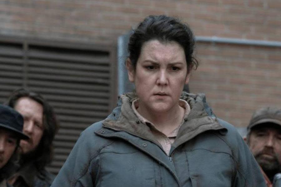 Melanie Lynskey en una escena del episodio 4 de 'The Last of Us'.