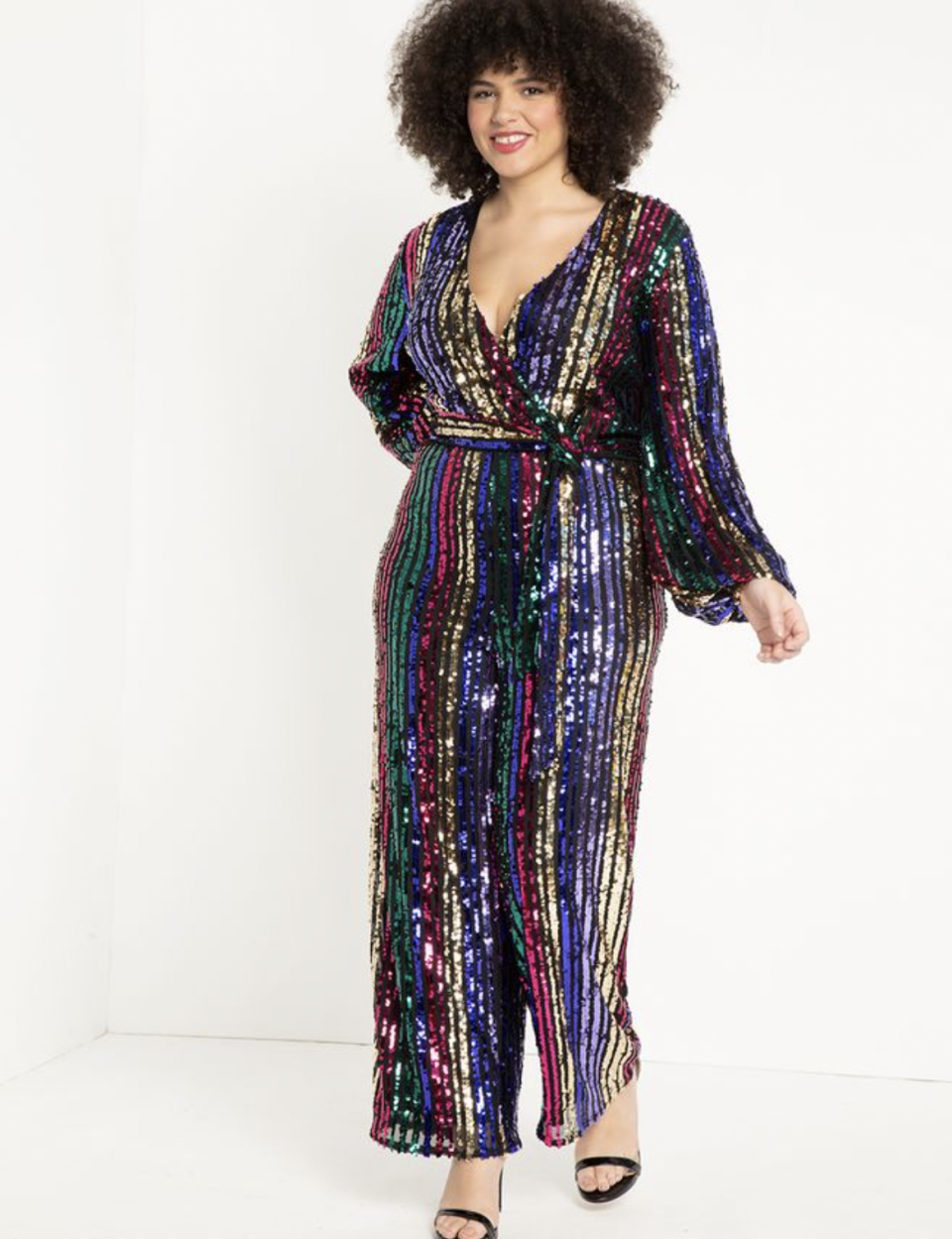 <p><a href="https://go.redirectingat.com?id=74968X1596630&url=https%3A%2F%2Fwww.eloquii.com%2Fmulticolor-stripe-sequin-jumpsuit%2F1327538.html&sref=https%3A%2F%2F" rel="nofollow noopener" target="_blank" data-ylk="slk:Shop Now;elm:context_link;itc:0;sec:content-canvas" class="link ">Shop Now</a></p><p>Multicolor Stripe Sequin Jumpsuit</p><p>$139.95</p><p>eloquii.com</p>