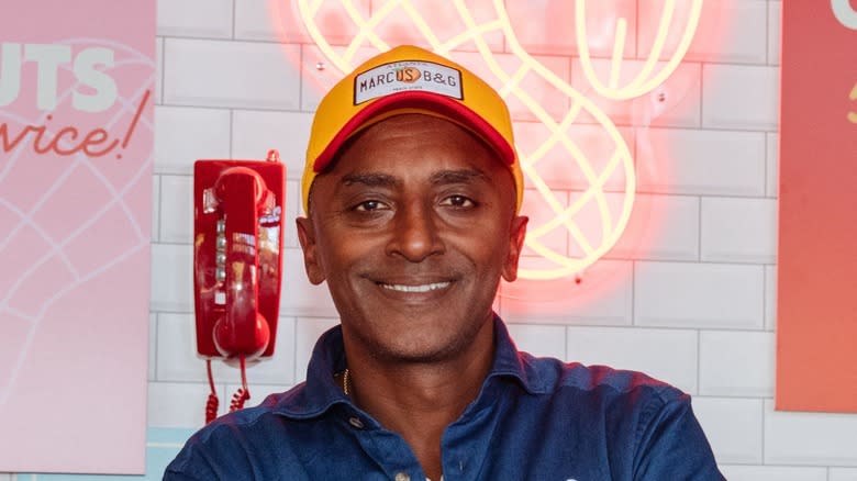 Close up of Marcus Samuelsson