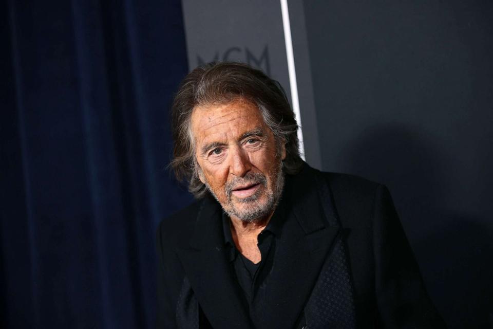 PHOTO: Al Pacino attends the 'House Of Gucci' New York Premiere at Jazz at Lincoln Center, Nov. 16, 2021, in New York. (Dimitrios Kambouris/Getty Images)