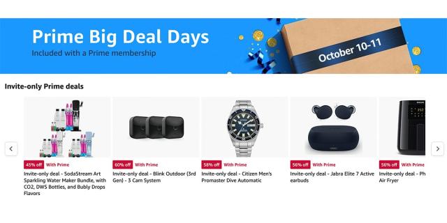 Prime Day Is Back For 2023 With 'Deep Discounts' & New Exclusive  Invite-Only Deals - Narcity