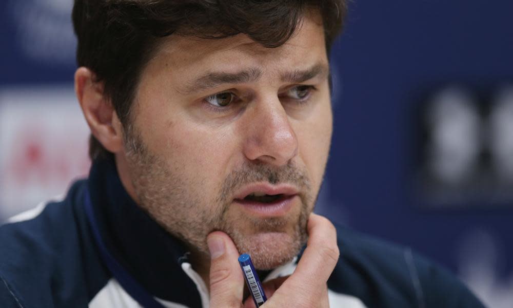 Tottenham’s manager Mauricio Pochettino takes the questions on the eve of their season-defining match against Arsenal.