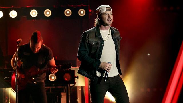 Morgan Wallen performs onstage at The 56th Annual CMA Awards at Bridgestone Arena on Nov. 9, 2022, in Nashville, Tennessee.