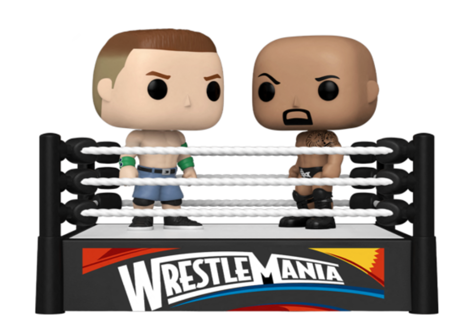 Two toys in a boxing ring. (Photo: Walmart.com) 