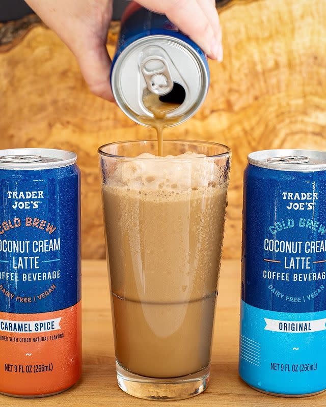 15) Cold Brew Coconut Cream Lattes