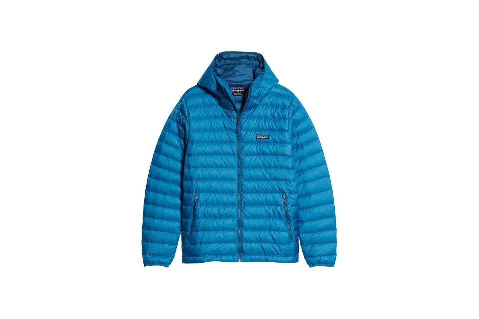 Patagonia packable windproof & water resistant goose down sweater hooded jacket (was $279, 28% off)