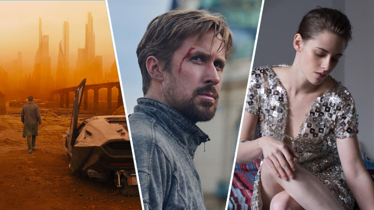 Blade Runner 2049, The Gray Man, and Personal Shopper are all new to UK streaming this weekend. (Warner Bros./Netflix/Metrodome)