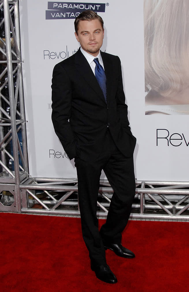 Revolutionary Road LA Premiere 2008 Leonardo DiCaprio