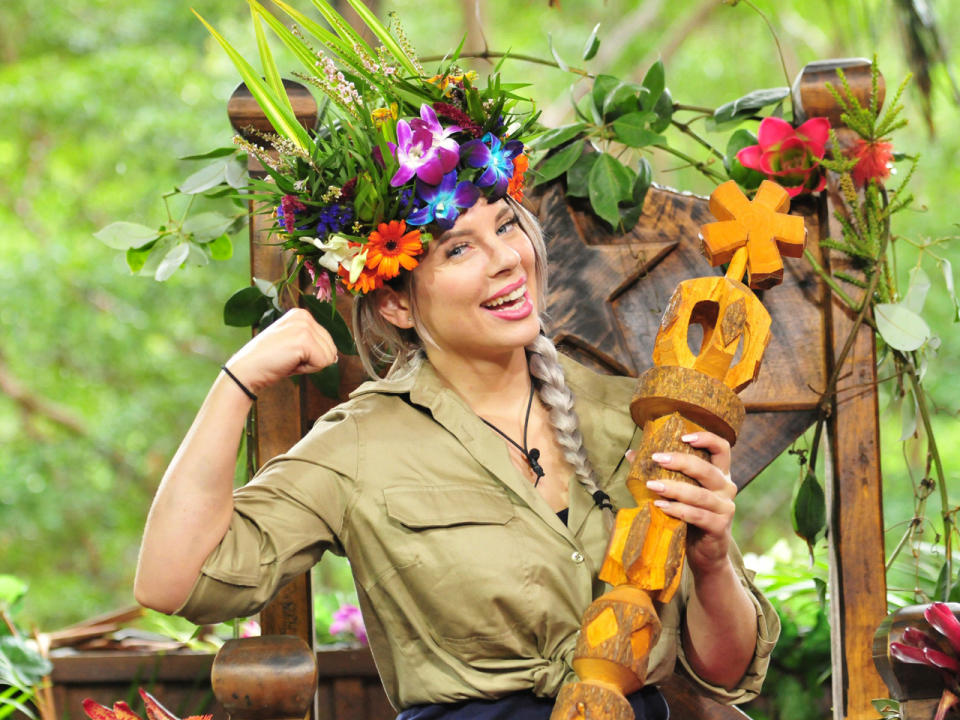 Jenny Frankhauser wurde zur Dschungelkönigin 2018. (Bild-Copyright: RTL)