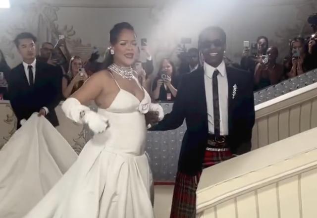 Rihanna, A$AP Rocky Almost Missed the Met Gala – Billboard