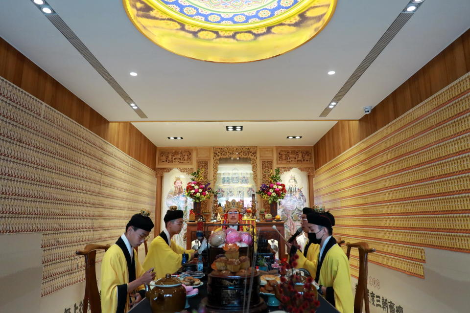 庚玄閣是吳政憲個人的文化館兼小型法會舉辦之處。