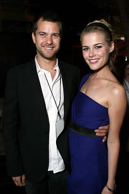 Joshua Jackson and Rachael Taylor at the Los Angeles premiere of DreamWorks/Paramount Pictures' Transformers