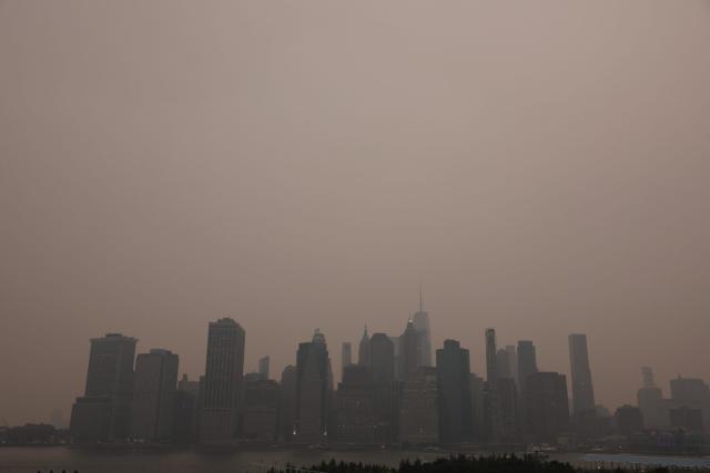 Canada wildfire smoke: New York City has world's worst air pollution