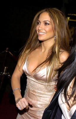 Jennifer Lopez at the LA premiere of Paramount's Paycheck