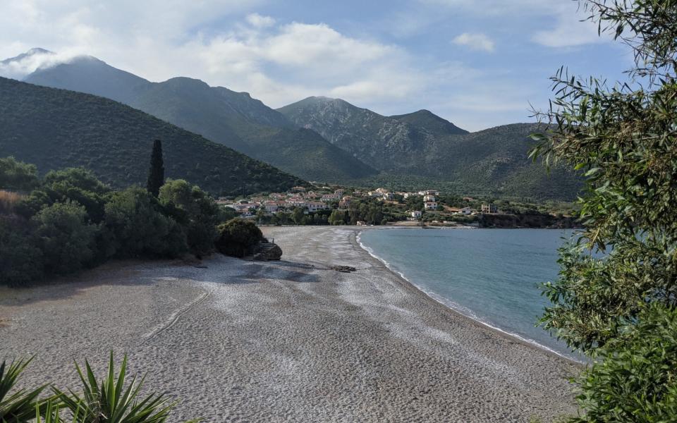 Kyparissi beach - Boudicca Fox-Leonard