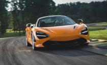 <p>Horsepower: 710; Weight: 3158 lb; Price as tested: $376,465</p><p>Were the McLaren 650S a blisteringly fast but distant greyhound and the 570S a golden-retriever puppy eager to wag its tail in every corner, then the 720S would be what you’d get from selective breeding. With 710 horsepower, this McLaren hit 171.1 mph on the front straight, an all-time Lightning Lap record. <a rel="nofollow noopener" href="https://www.caranddriver.com/features/2018-mclaren-720s-lightning-lap-2018" target="_blank" data-ylk="slk:READ MORE >>;elm:context_link;itc:0;sec:content-canvas" class="link ">READ MORE >></a></p>