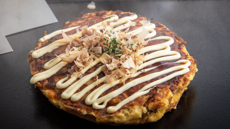 Osaka style okonomiyaki