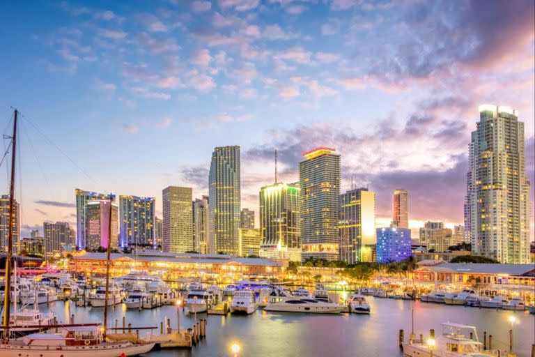 Vista panorámica de Miami (Foto: iStock)