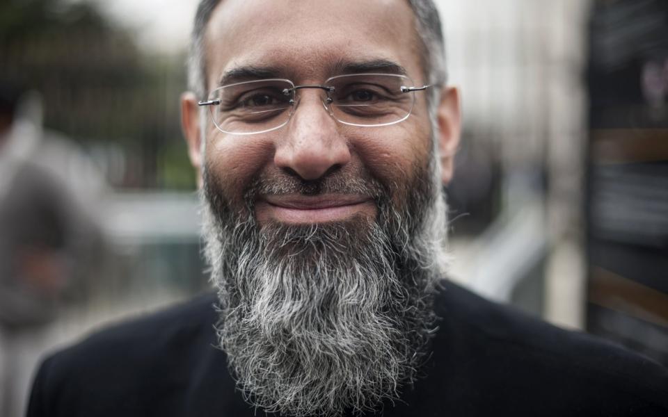 Anjem Choudary was jailed for encouraging support for Islamic State - AFP