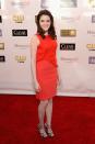 SANTA MONICA, CA - JANUARY 10: Actress Kara Hayward arrives at the 18th Annual Critics' Choice Movie Awards held at Barker Hangar on January 10, 2013 in Santa Monica, California. (Photo by Jason Merritt/Getty Images)