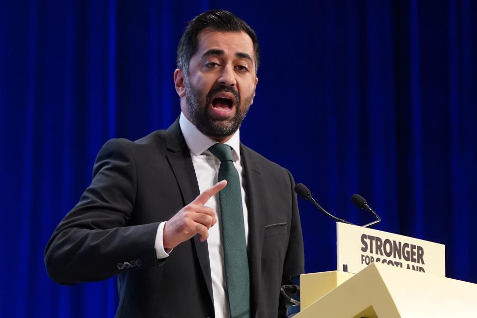 Humza Yousaf announced the move on Tuesday (Andrew Milligan/PA) (PA Wire)