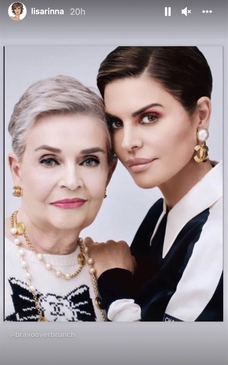 Lisa Rinna Pays Tribute to Mom Lois In Pictures: ‘The Strongest Person I’ve Ever Met’