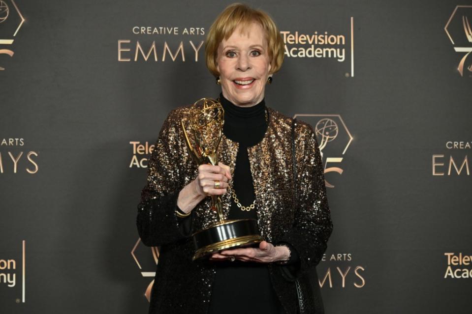 Burnett has won many Emmys over her storied career. Rob Latour/Shutterstock
