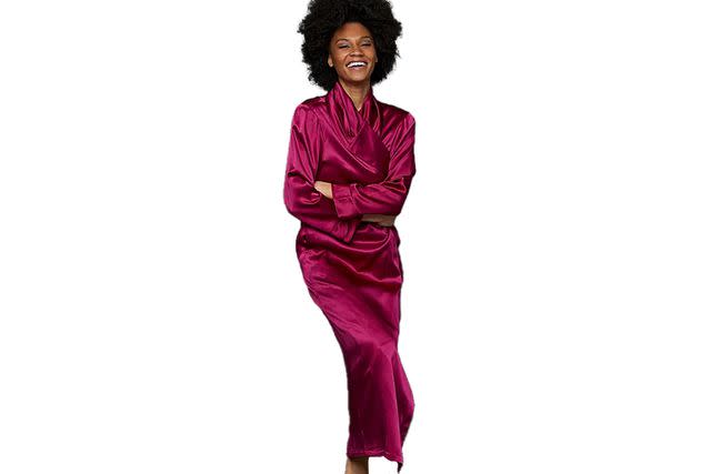 Ariadne Silk Robe - Regular and Petite Sizes