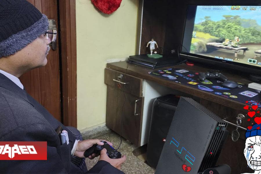 Padre lleva años jugando PlayStation 2 con su hijo porque no puede comprar algo, hoy el niño ya es un adulto y le regala a su papá una PlayStation 4 Pro