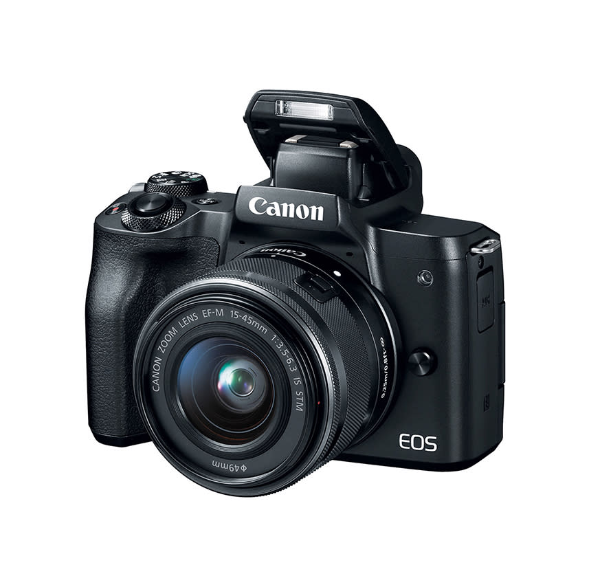 Canon EOS M50 Mirrorless Camera with 4K Video and Lens Kit. (Photo: Walmart)