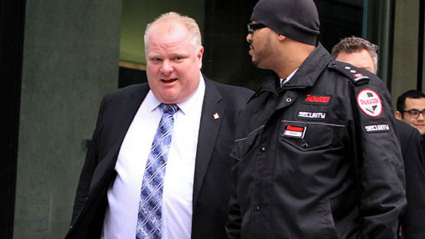 Toronto Mayor Rob Ford 'thankful'