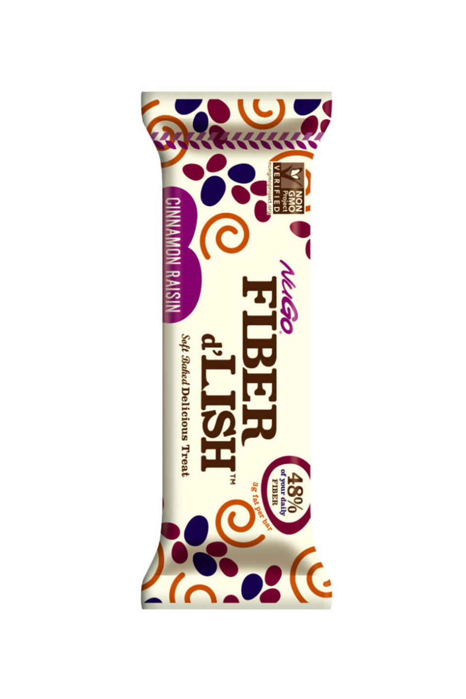 Cinnamon Raisin Fiber d'Lish Bar