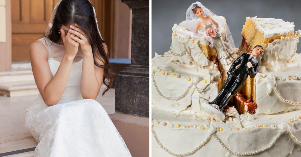 A bride has shared her 'stressful' situation on Facebook. Photo: Getty