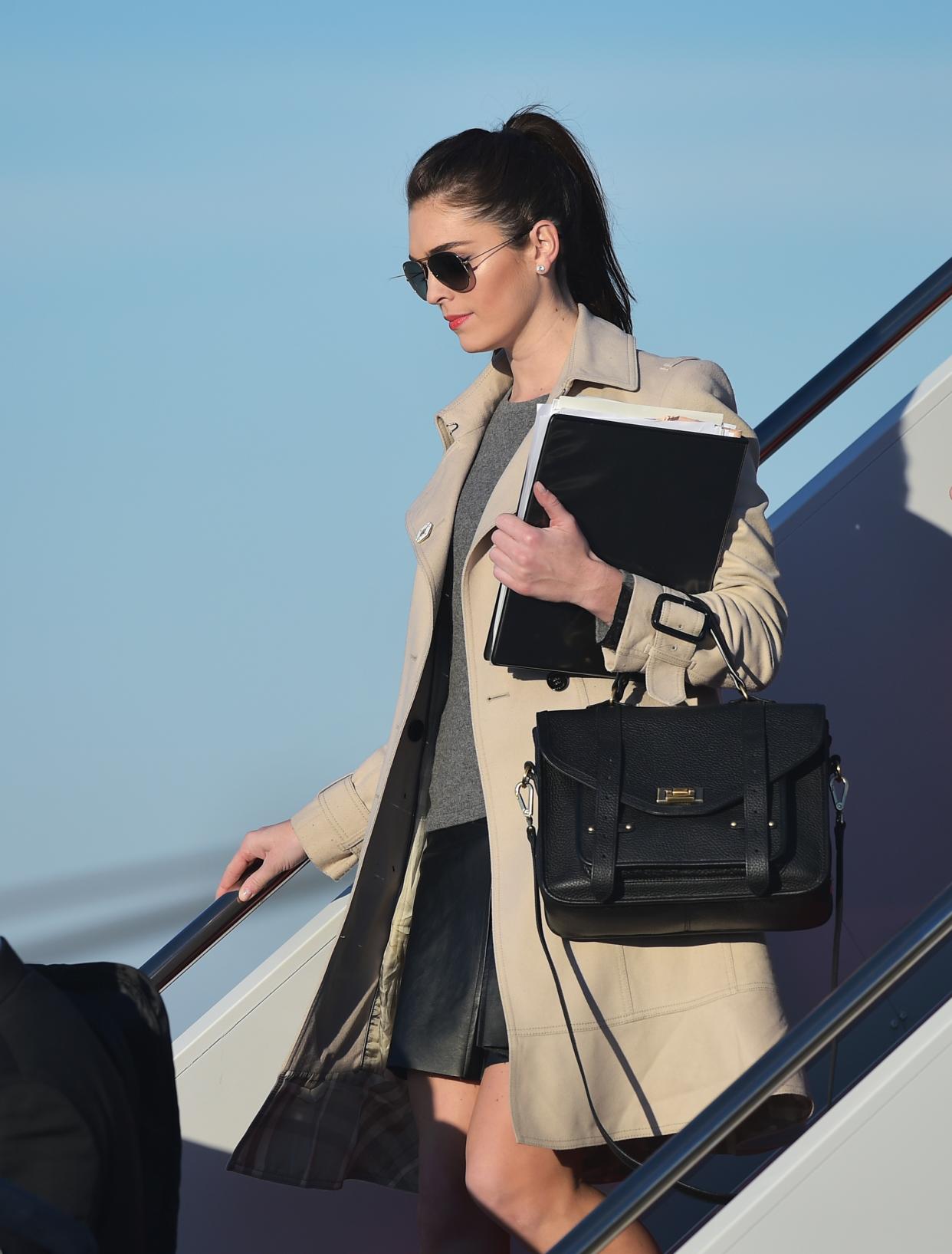 Hope Hicks, the White House communications director, has been named the most powerful person in “Trump’s Washington,” by GQ. (Photo: Getty Images)