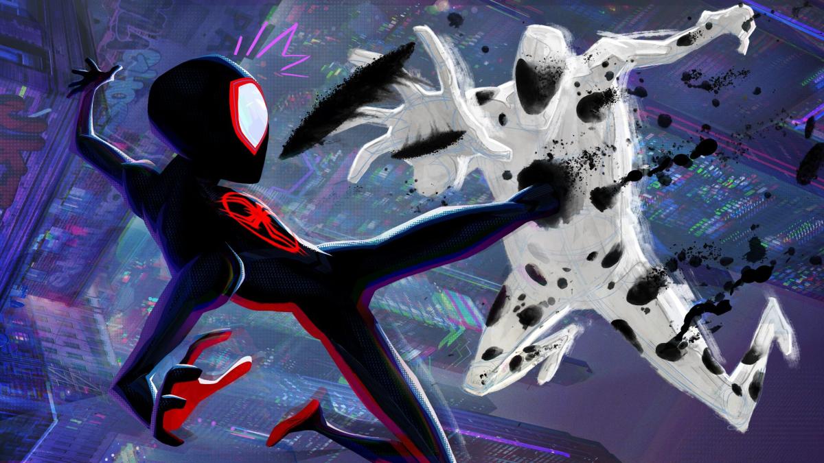 Spider-Man: Across the Spider-Verse' crawls into No. 1 spot at the