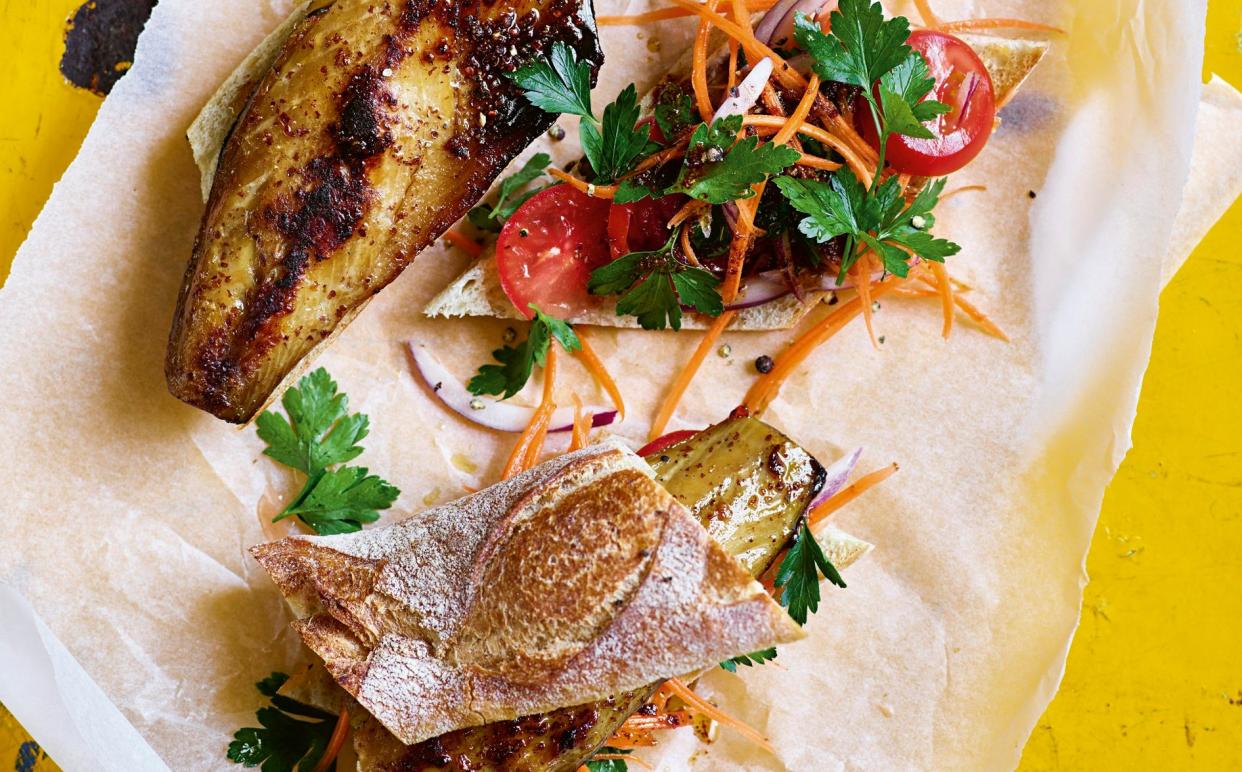 Mackerel Salad Sandwiches - Steven Joyce 