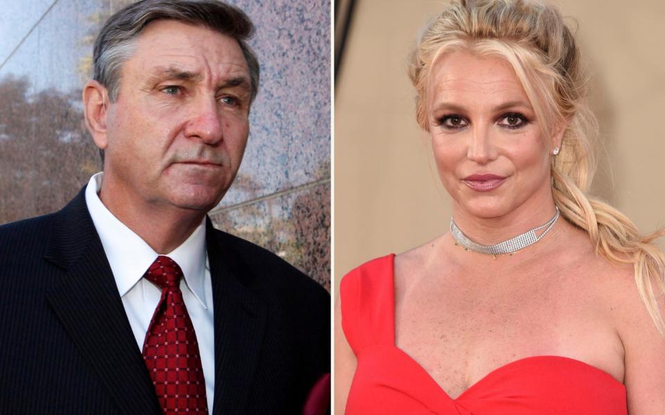 Jamie Spears, father of Britney, has had control of her estate ever since her breakdown in 2007 - AP
