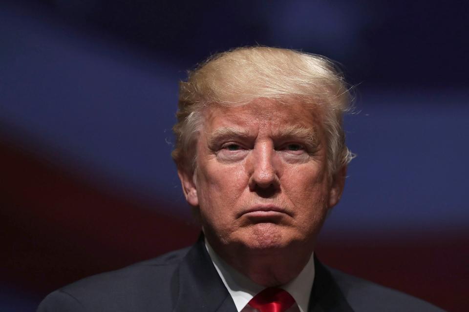 <p>Donald Trump could address his contention of the presidential election at a Covid vaccine update on Friday afternoon – or he could avoid reporters’ questions.</p> (Getty Images)