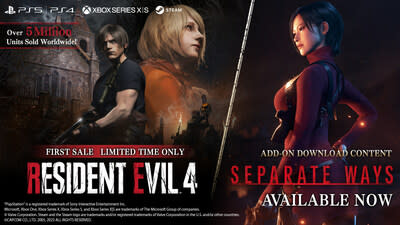 DLC RESIDENT EVIL 4 SEPARATE WAYS PS4 (REQUIERE RE4 REMAKE)