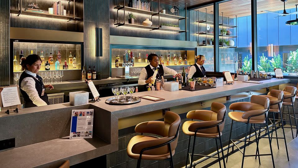 The Reserve whiskey bar - Andrew Kunesh/CNN Underscored