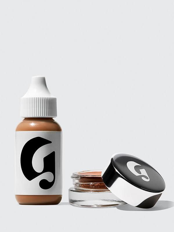 <p><strong>Glossier</strong></p><p>glossier.com</p><p><strong>$30.40</strong></p><p><a href="https://go.redirectingat.com?id=74968X1596630&url=https%3A%2F%2Fwww.glossier.com%2Fproducts%2Fperfecting-skin-tint-stretch-concealer-duo&sref=https%3A%2F%2Fwww.cosmopolitan.com%2Fstyle-beauty%2Fbeauty%2Fg41515651%2Fglossier-black-friday-cyber-monday-deals-2022%2F" rel="nofollow noopener" target="_blank" data-ylk="slk:Shop Now" class="link ">Shop Now</a></p><p> Get that "no makeup" makeup look with this <a href="https://go.redirectingat.com?id=74968X1596630&url=https%3A%2F%2Fglossier.com%2Fproducts%2Fperfecting-skin-tint&sref=https%3A%2F%2Fwww.cosmopolitan.com%2Fstyle-beauty%2Fbeauty%2Fg41515651%2Fglossier-black-friday-cyber-monday-deals-2022%2F" rel="nofollow noopener" target="_blank" data-ylk="slk:skin tint" class="link ">skin tint</a> and <a href="https://go.redirectingat.com?id=74968X1596630&url=https%3A%2F%2Fglossier.com%2Fproducts%2Fstretch-concealer&sref=https%3A%2F%2Fwww.cosmopolitan.com%2Fstyle-beauty%2Fbeauty%2Fg41515651%2Fglossier-black-friday-cyber-monday-deals-2022%2F" rel="nofollow noopener" target="_blank" data-ylk="slk:concealer" class="link ">concealer</a> duo. The skin tint will give you that <strong>smooth and seamless finish</strong> without using a lot of product. And the buildable concealer has <strong>a brightening formula made to hide dark circles, blemishes, redness, and more while still looking dewy</strong>.</p>