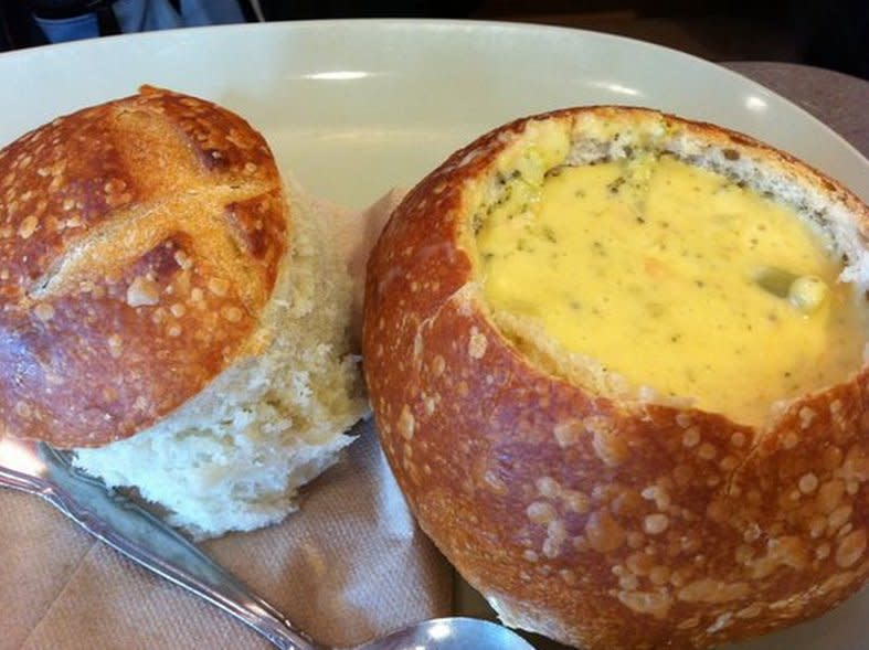 broccoli cheddar soup panera bread 